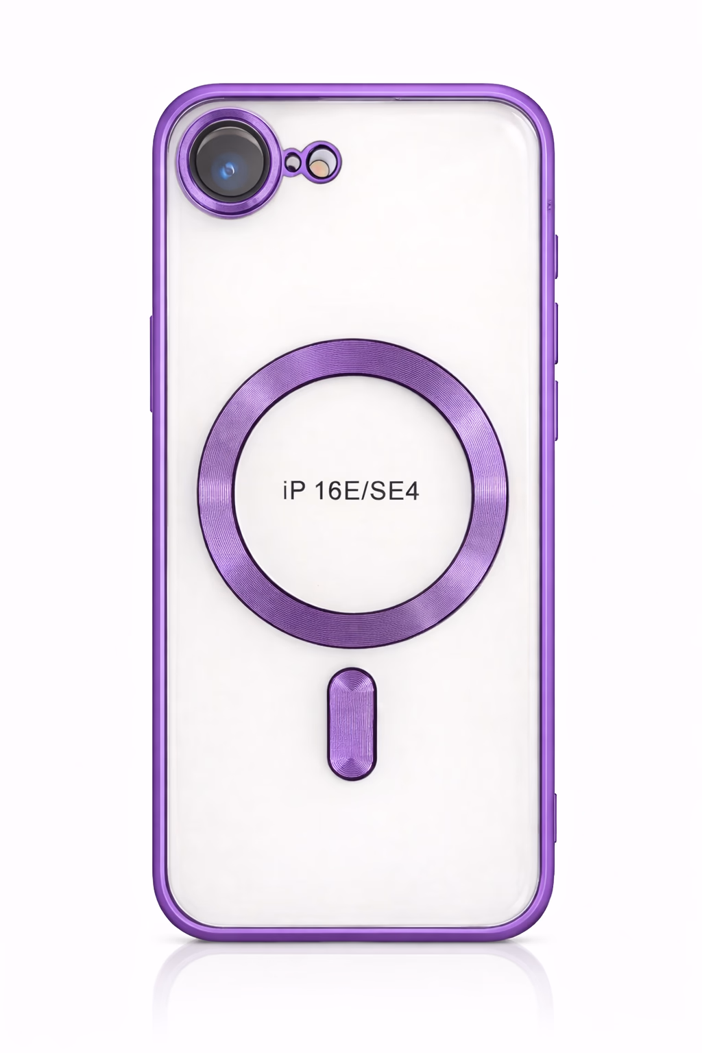 iPhone 16E - Chrome Magsafe + Lens Protection - Purple